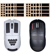 ULTRAEQUIP 2-Pack Universal Mouse Grip Tape, Ultra-Thin 0.5mm, Pre-Cut Self-Adhesive Sweat-Absorb...