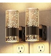 Briignite Night Light, Dimmable Night Lights Plug into Wall, LED Night Light with 0-100 LM Adjust...