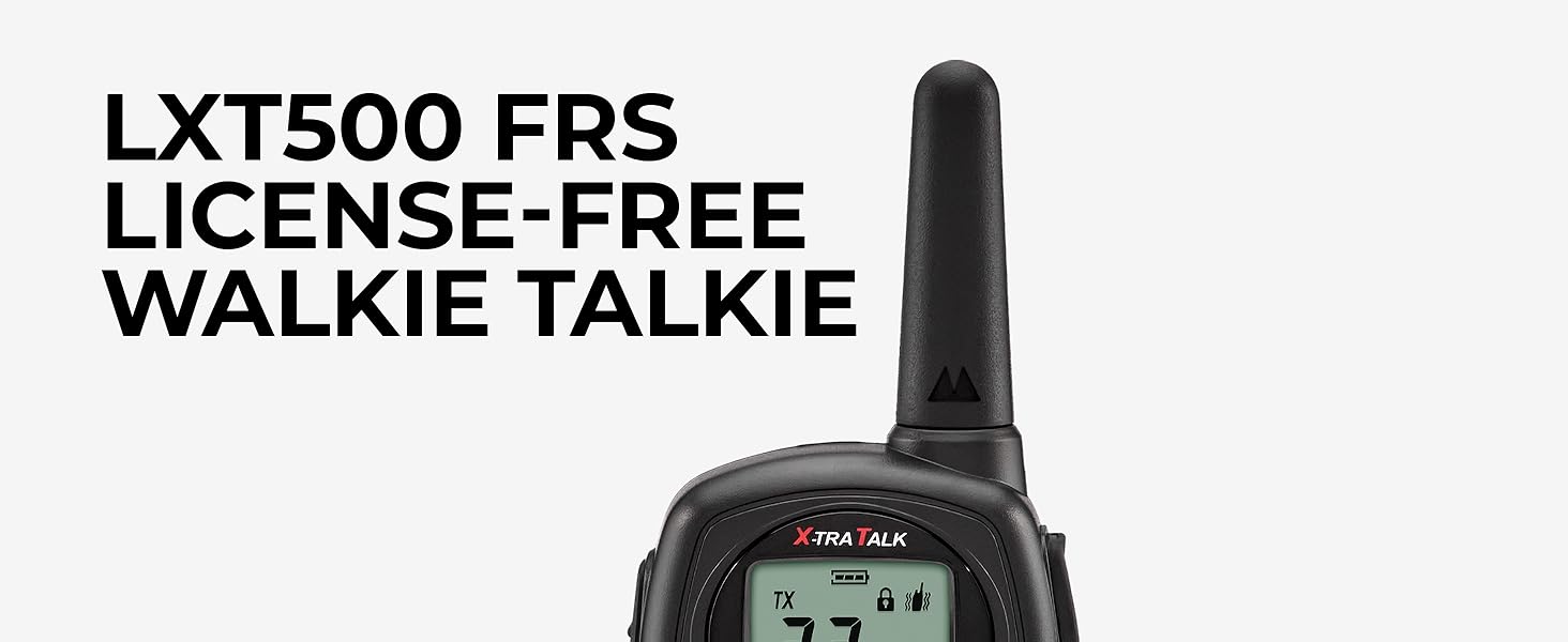 LXT500 FRS License-Free Communication