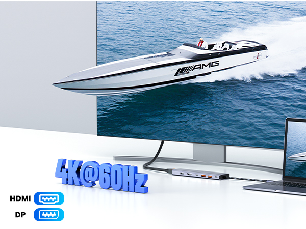 4K@60HZ Display Port And HDMI