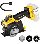 3" Brushless Cordless Cut-Off Tool Compatible with DeWalt 20V Max Battery (Tool Only), 20000 RPM ...