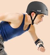 Skateboard Helmet for Adults - Adjustable Certified Safety Adults Helmet for Skateboarding Bike B...