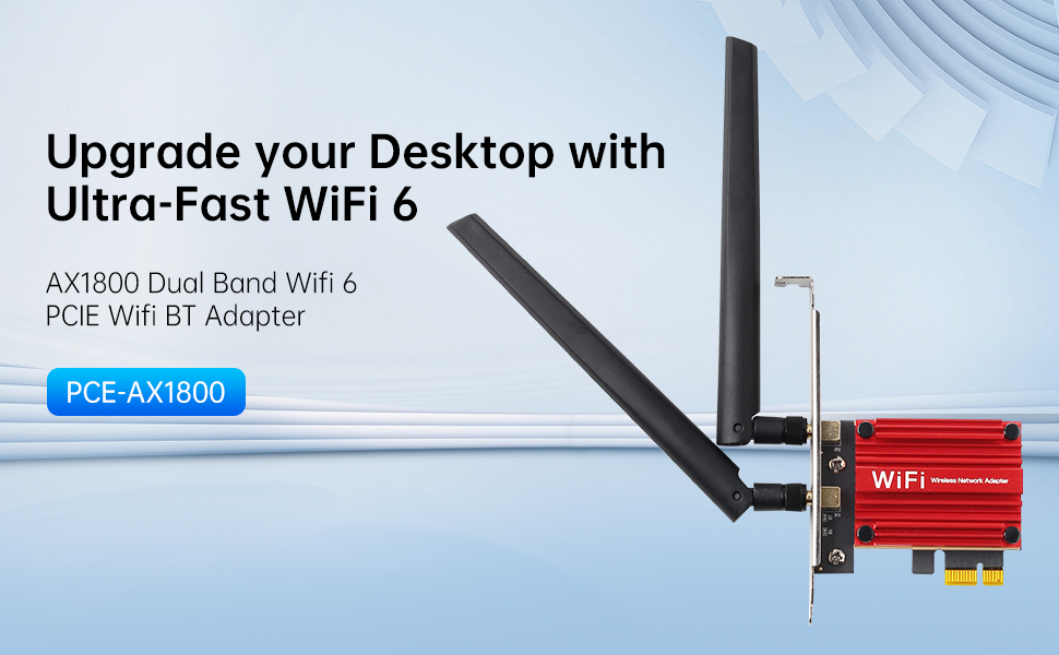 AX1800 PCIE Wifi card