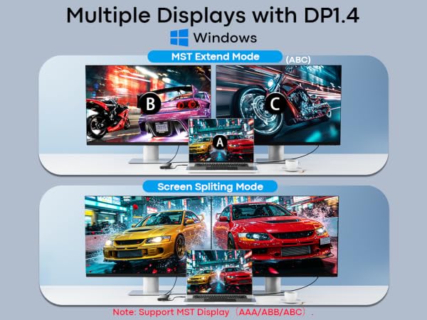 Mac hdmi splitter extended display 2 monitor