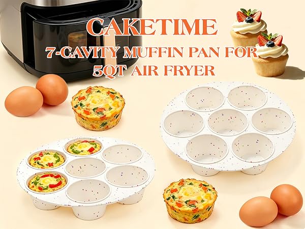 7-CAVITY MUFFIN PAN