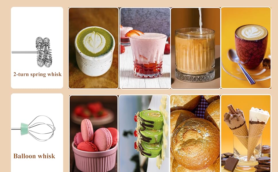 handheld milk frother wand