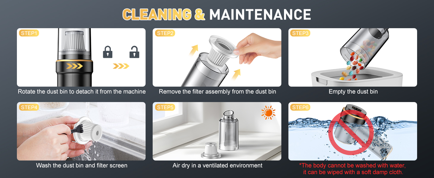 handheld vacuum cleaner