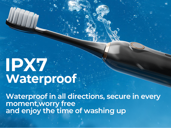 Waterproof toothbrush