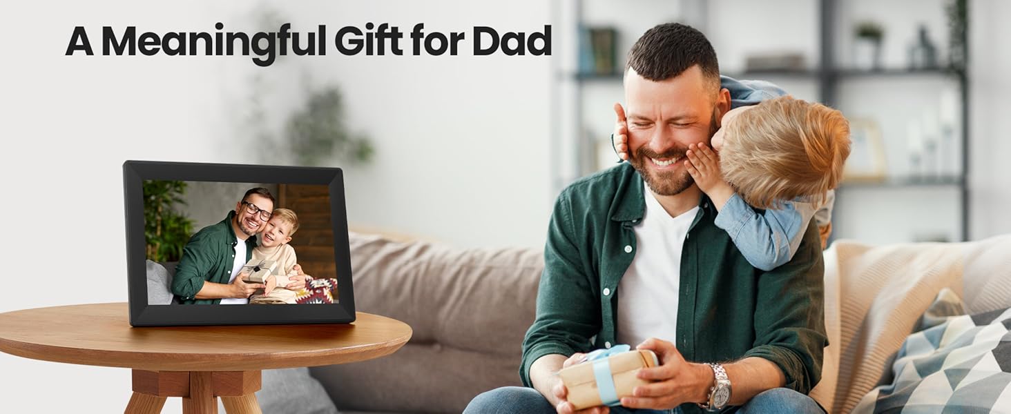 Uhale 10.1inch Digital Picture Frame WiFi Smart Touch Screen Digital Photo Frame