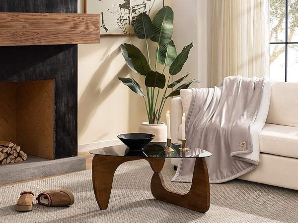 Sherpa throw blanket