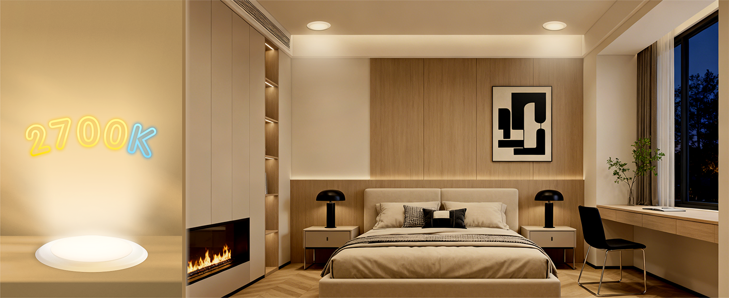 2700K recessed ceiling lights