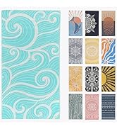 FESHKA Sand Free Turkish Beach Towel (37 x 67) Quick Dry Bath Towel, Oversized Beach Blanket, Lig...