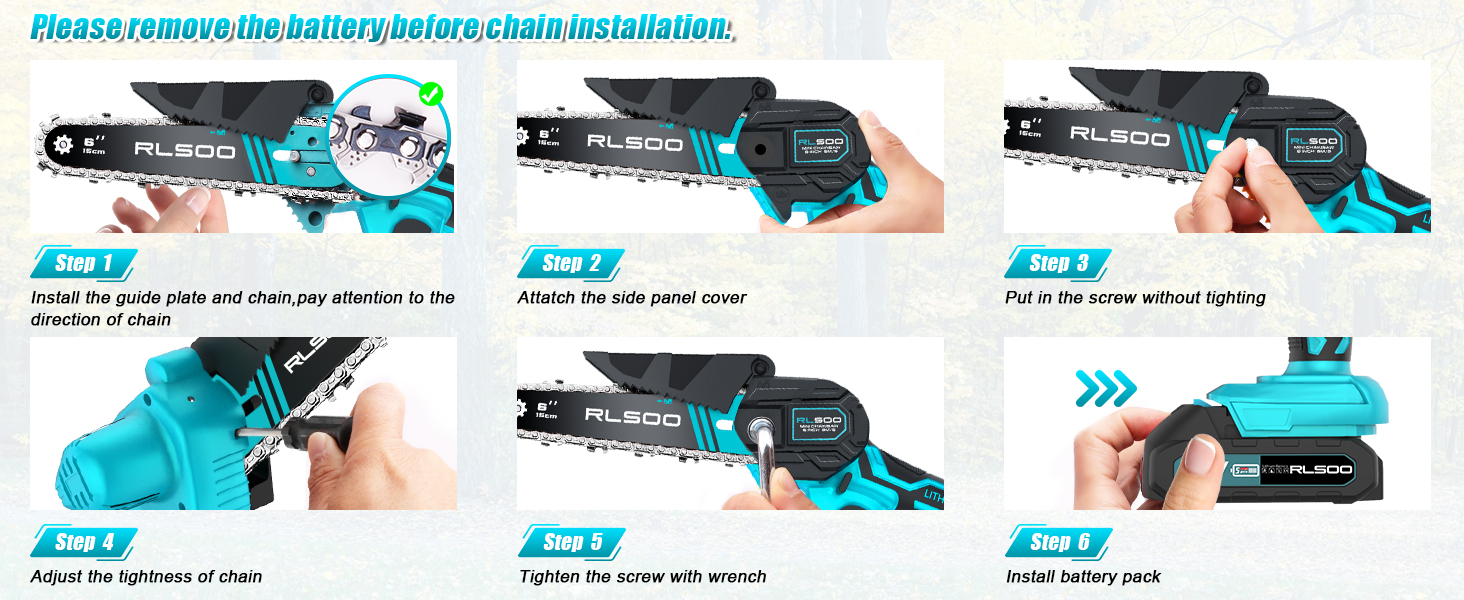 super compact chainsaw