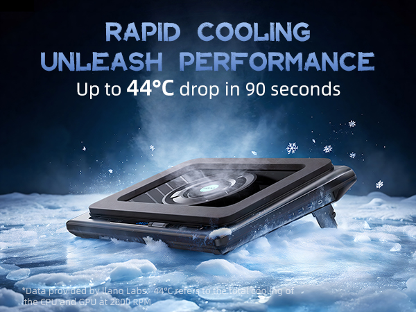 llano V12 laptop cooling pad