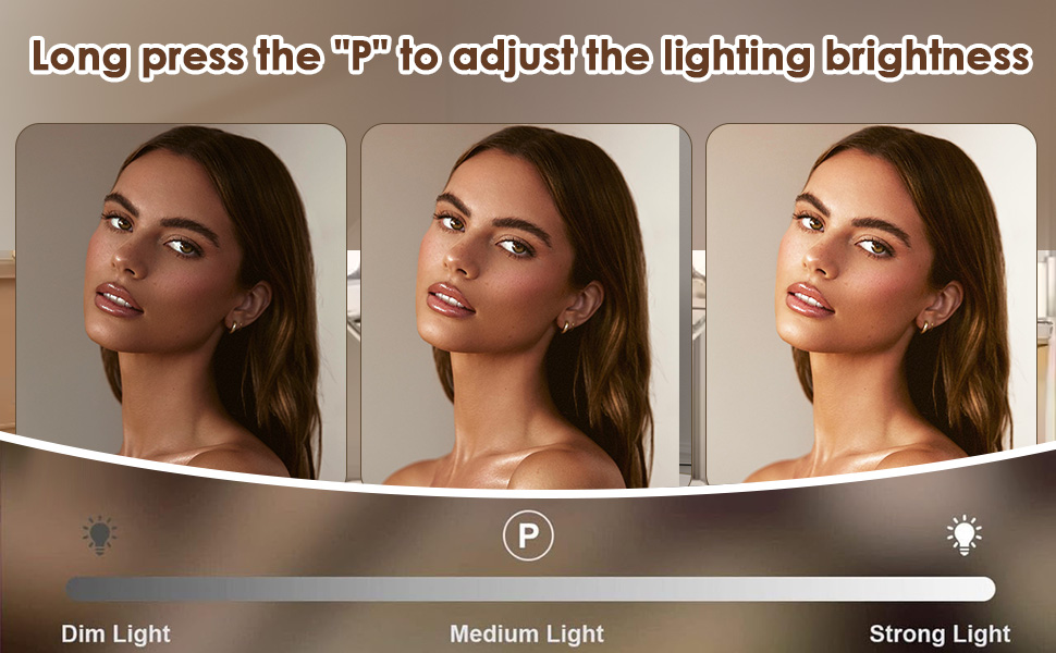 adjust the lighting brightness