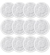 Jikefa 12 Pack Steam Mop Pads Compatible with Shark S8201 S8001 S7001 S7201 S7005 S7000 Series, S...