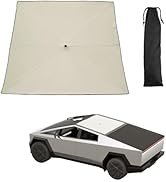 JOYTUTUS Roof Window Sunshade Umbrella for Tesla Cybertruck, Automotive Interior Sun Protection C...
