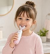 Meqtpomy Kids Electric Toothbrush,U Shaped Toothbrush Waterproof Battery Powered 360 Automatic So...