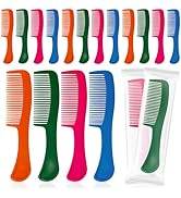 100 pcs Combs In Bulk Individually Wrapped, 4 color Pocket Hair Combs Set for Women, Men and Kids...