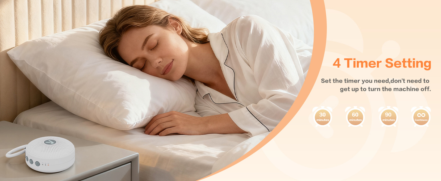 noise machine 4 Timer Setting