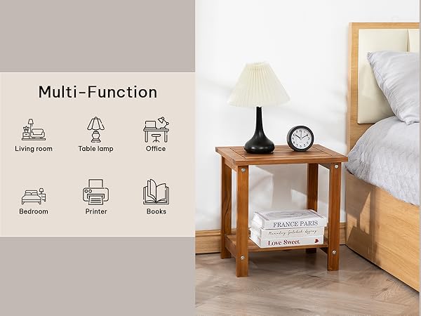 Wooden Side Table