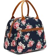 FlowFly Lunch Bag Tote Bag Lunch Organizer Lunch Holder Insulated Lunch Cooler Bag for Women/Men,...