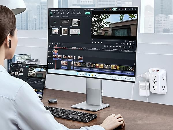 multi plug outlet surge protector