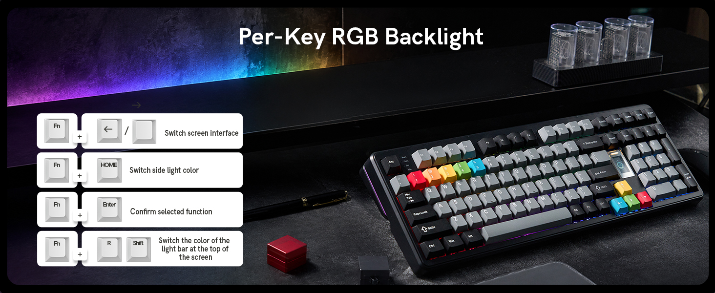 Per-Key RGB Backlight