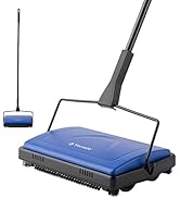 Yocada Carpet Sweeper Cleaner for Home Office Low Carpets Rugs Undercoat Carpets Pet Hair Dust Sc...