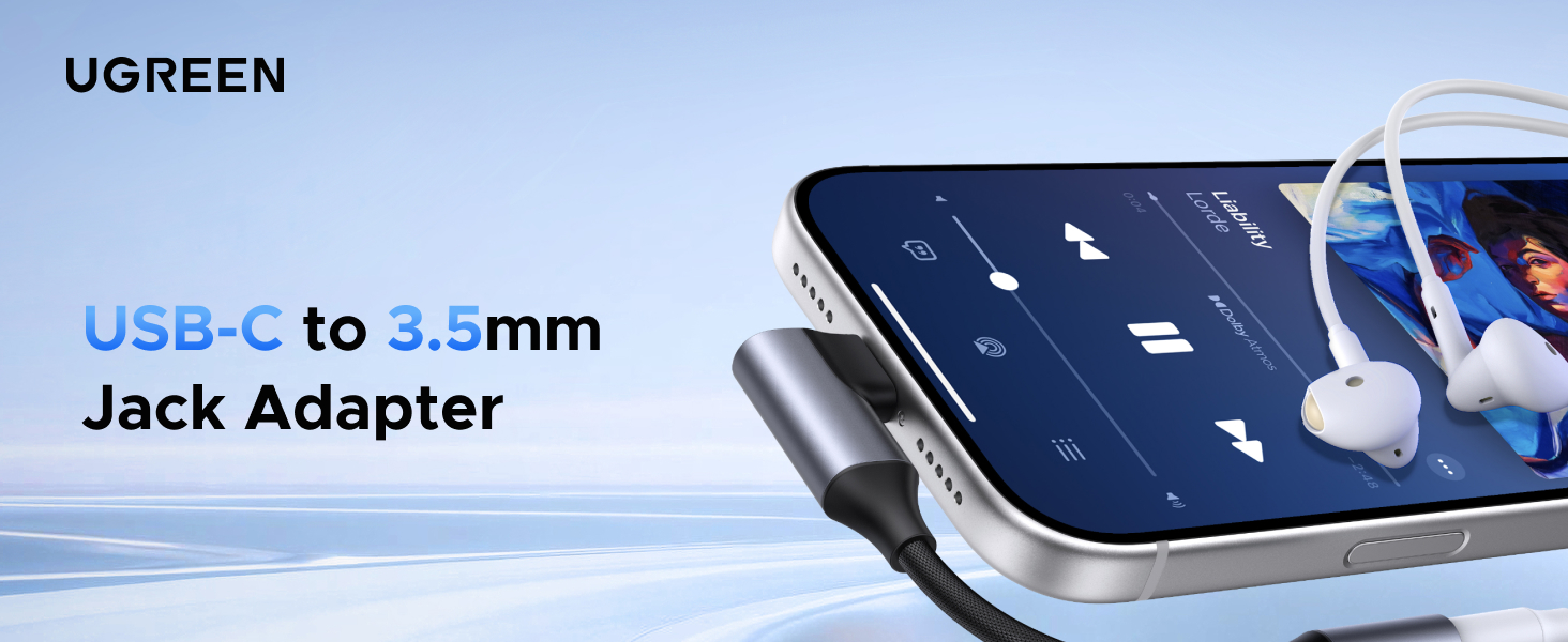 USB C to 3.5mm Audio Adapter