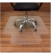 AiBOB Office Chair Mat for Hardwood Floor, 36 X 48 inches, Hard Floor Chair Mats Under Computer D...