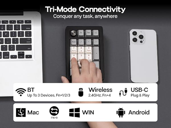 EK21 VIA Mechanical Number Pad 