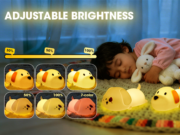 ADJUSTABLE BRIGHTNESS