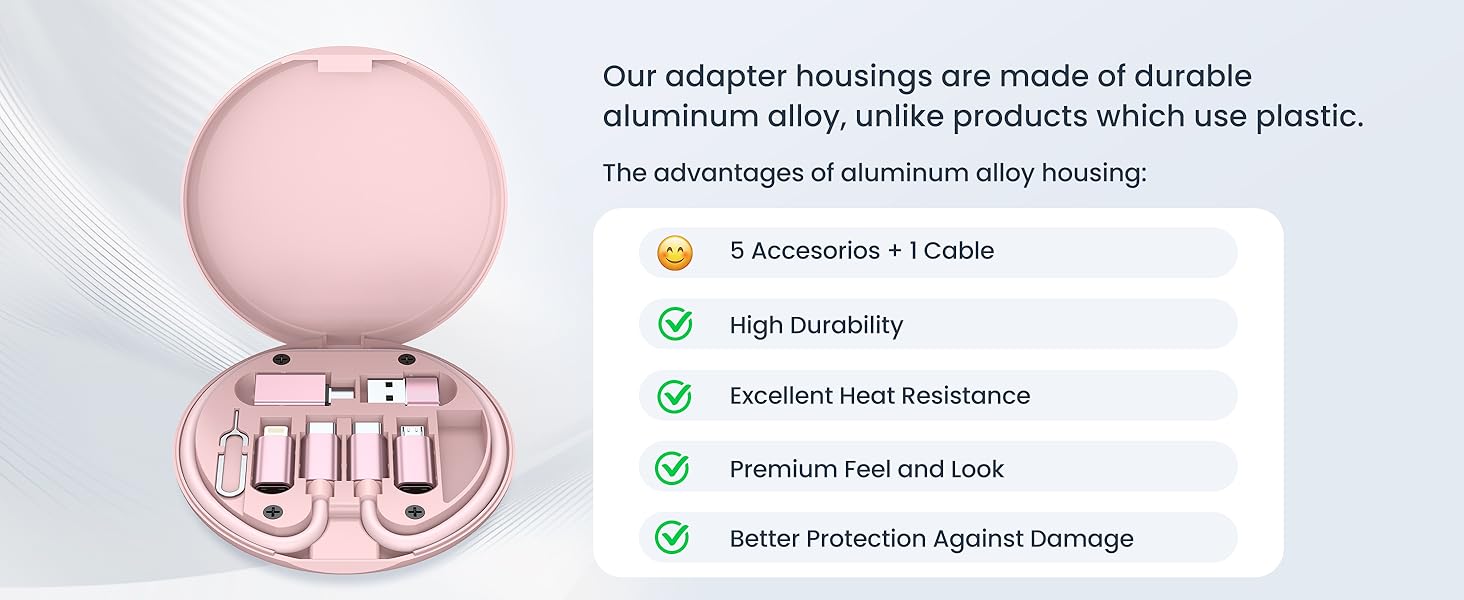 usb c adapter cable set