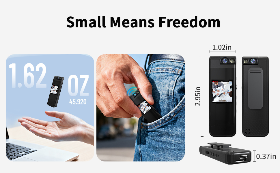 body camera body cam body cameras with audio and video recording mini body camera