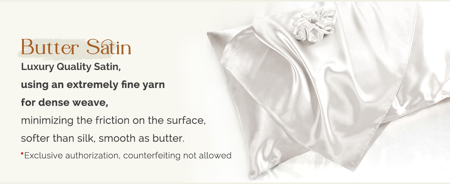 satin pillowcase for hair and skin