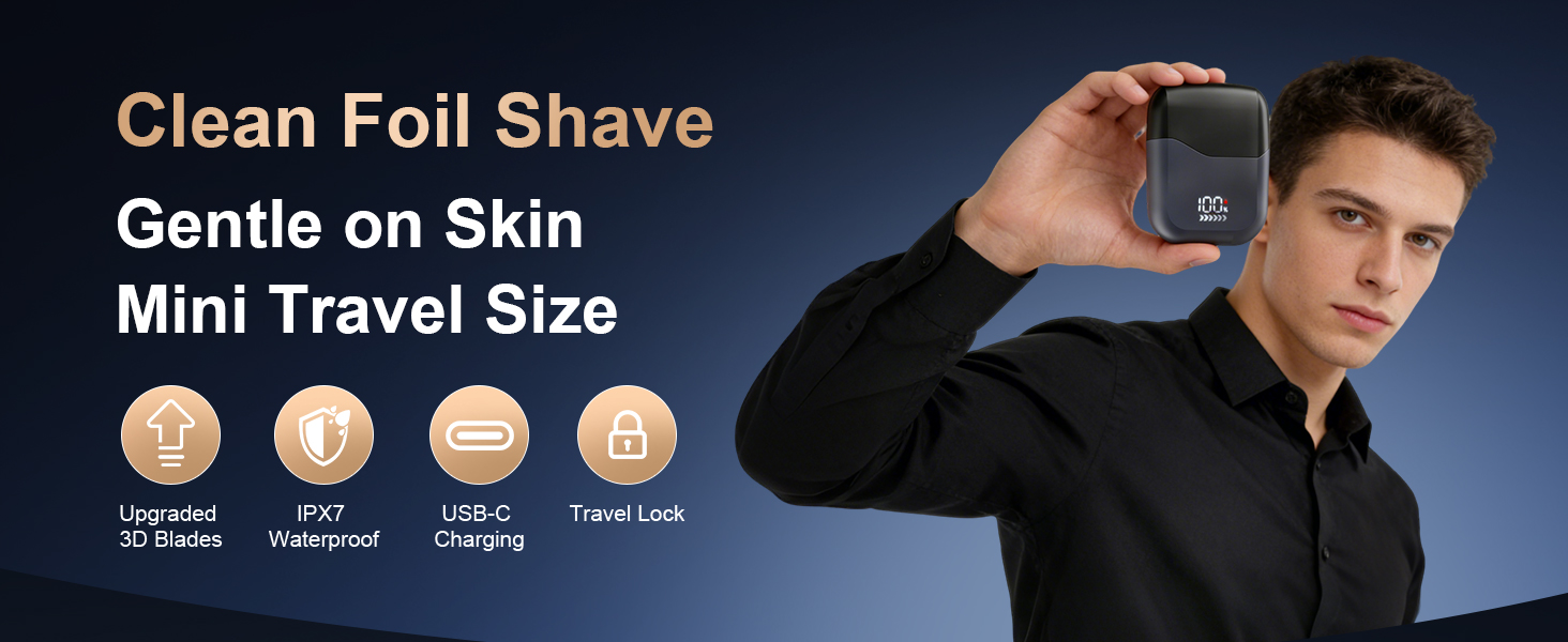 Electric Foil Shaver for Men