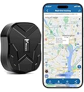 GPS Tracker for Vehicles Winnes 4G TK905B Locator Real-time Tracking Magnetic Device with 10000ma...