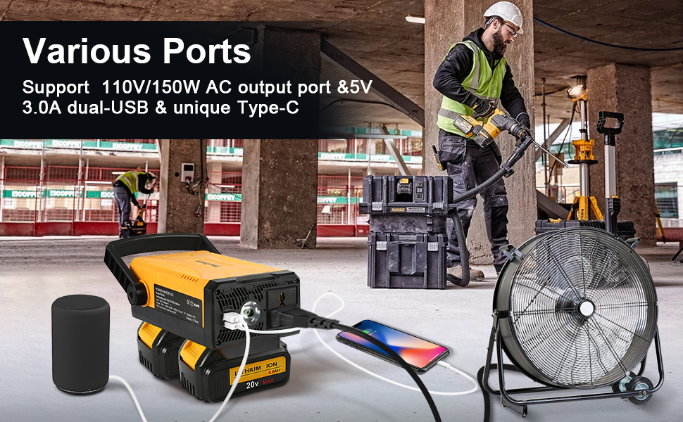 various ports