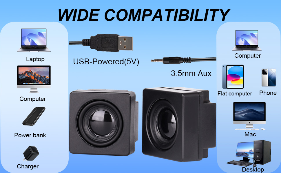 usb speakers for desktop pc