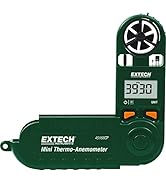 Extech 45168CP Mini Thermo-Anemometer with Built-in Compass