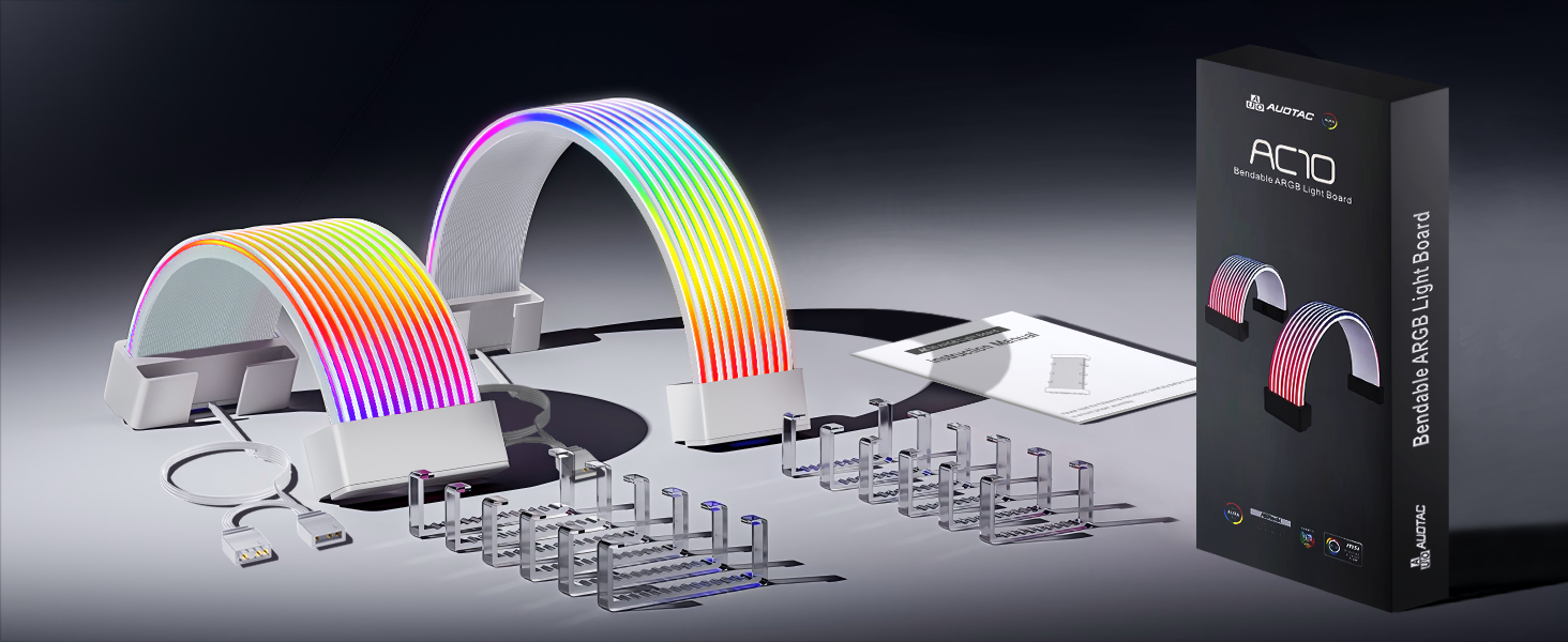 RGB PSU Extension Cable Cover Kit