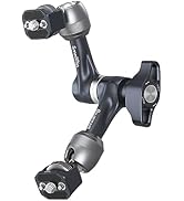 SMALLRIG 7" Rosette Magic Arm, Camera Monitor Mount, Articulating Arm with 1/4"-20 Screws and Ant...