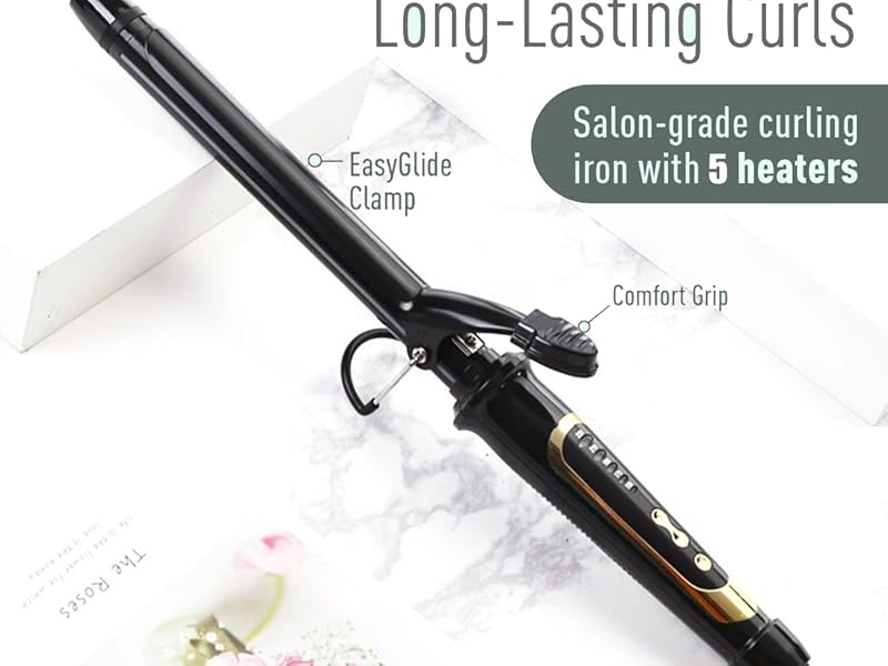 extra long barrel curling iron,1 inch curling iron,skinny curling iron