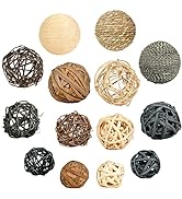 Blue Donuts Decorative Balls for Bowls Decorative Balls for Centerpiece Bowl Fillers, Assorted Ra...