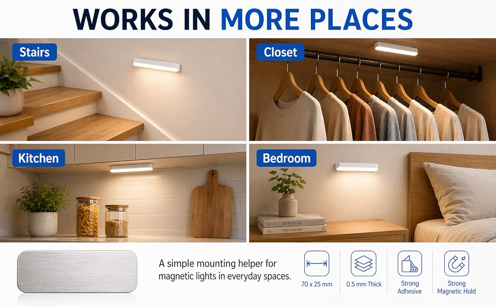 WORKS IN MORE PLACES