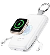 RORRY Portable Charger, 10000mAh PD 20W Fast Charging Portable Charger Power Bank with Built in C...