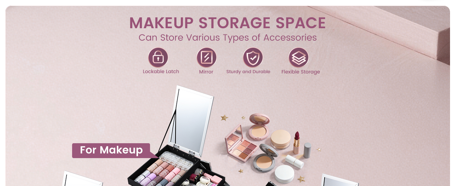 makeup case organizer
