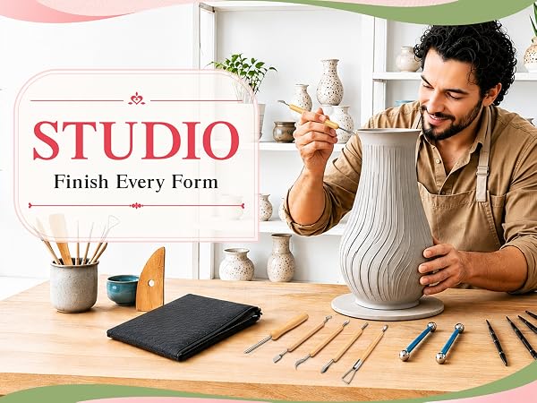 clay tools pottery tools polymer clay tools air dry clay tools clay sculpting tools