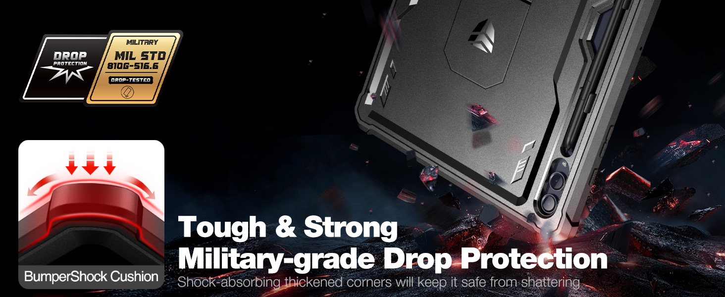 Dexnor Case for Samsung Galaxy Tab S9 Ultra (2023) / Tab S8 Ultra (2022) 14.6 Inch